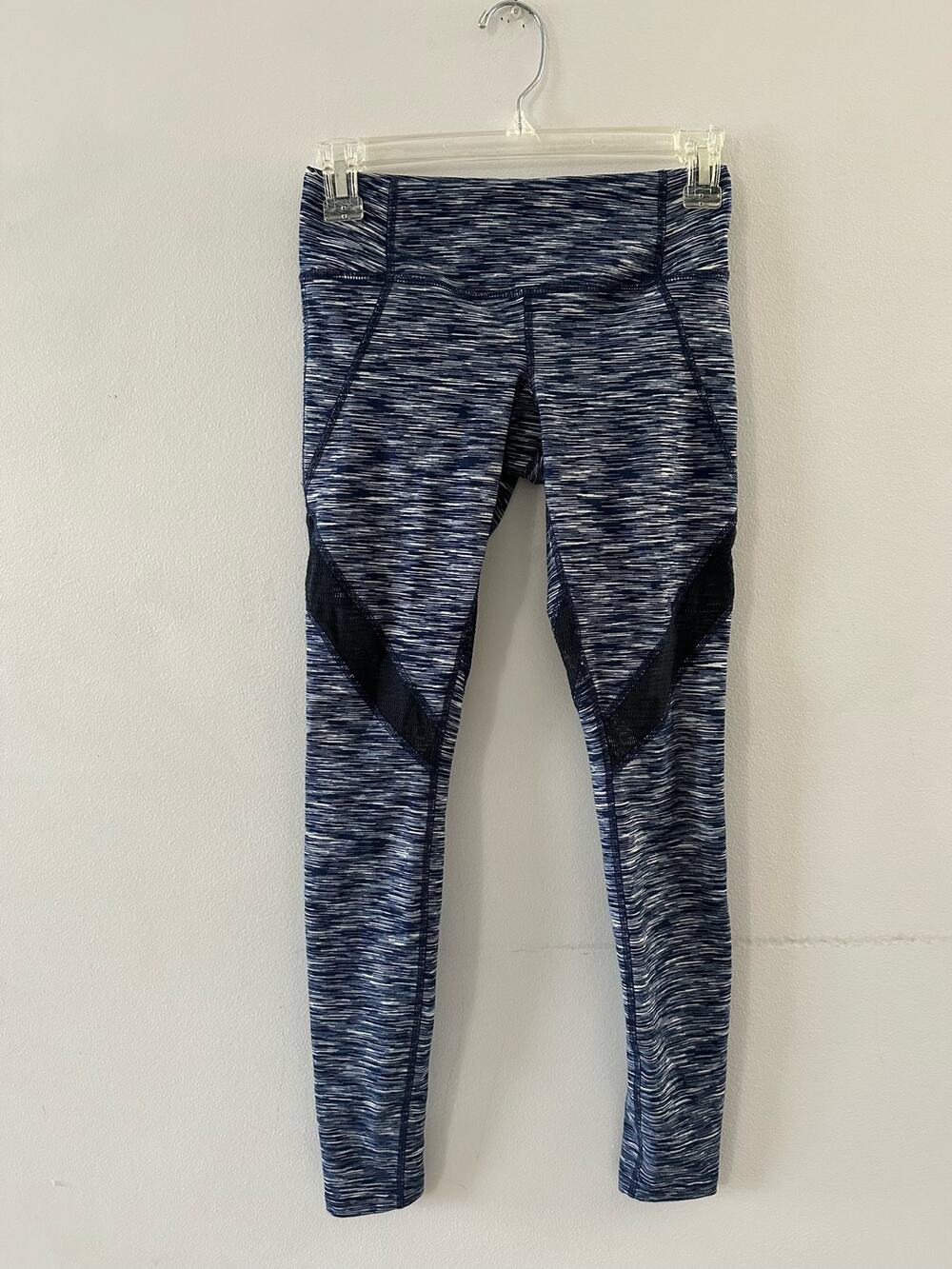 Splits59 Leggings Women's XS Navy Blue Jordan Mesh Heather Revolve Activewear